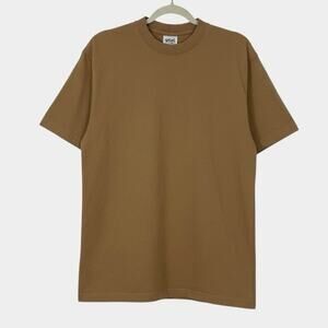 Shaka Wear Super Max Heavy Cotton Mens Beige Short Sleeve Tee